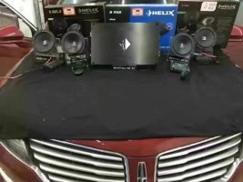 如皋汽车音响海安汽车音响改装广德行汽车音响林肯德国喜力士史泰格4门隔音